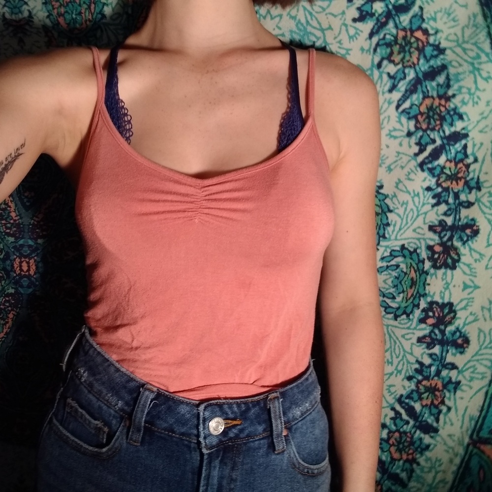 cute pink cami
